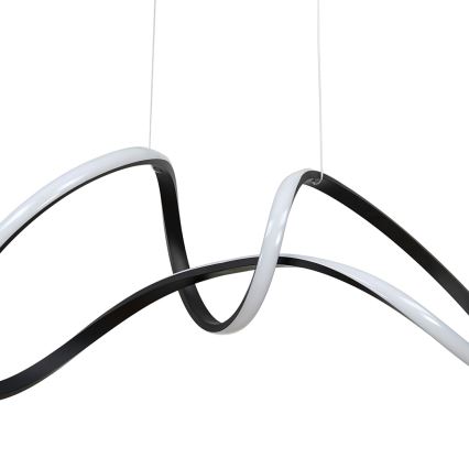 LED Chandelier on a string TESORO LED/48W/230V black