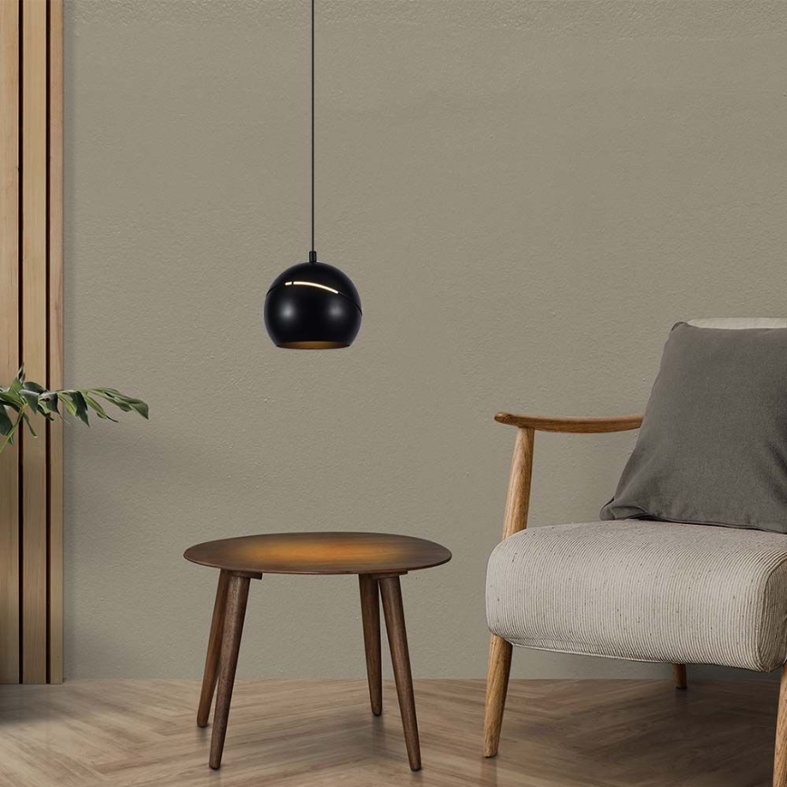 LED Chandelier on a string touch LED/8,5W/230V 3000K black