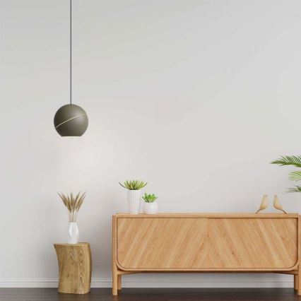 LED Chandelier on a string touch LED/8,5W/230V 3000K grey