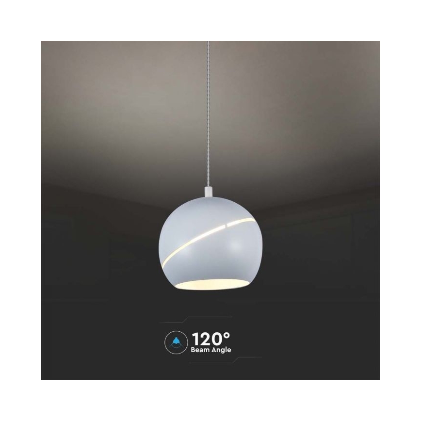 LED Chandelier on a string touch LED/8,5W/230V 3000K white