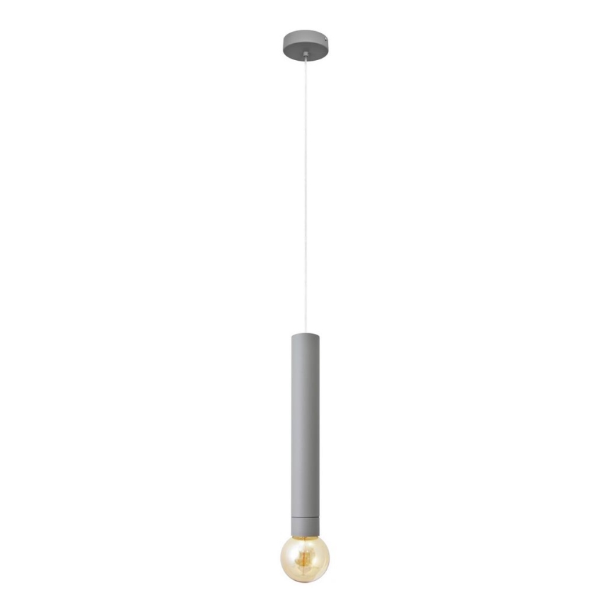 LED Chandelier on a string TUBA 1xGU10/20W/230V grey