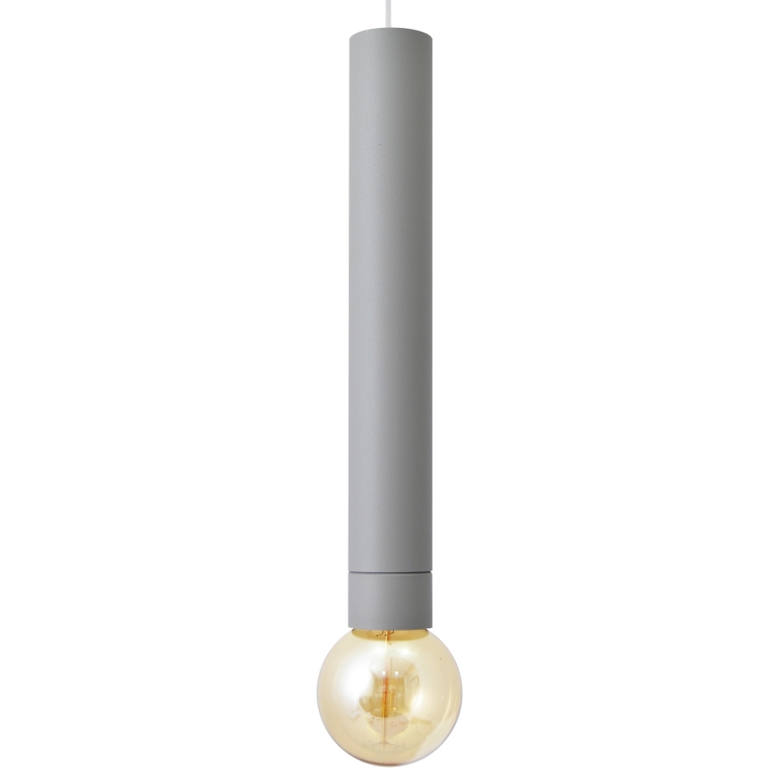 LED Chandelier on a string TUBA 1xGU10/20W/230V grey