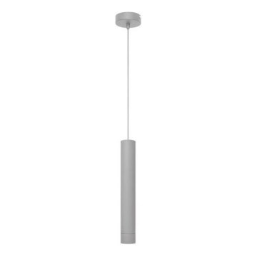 LED Chandelier on a string TUBA 1xGU10/4,8W/230V grey