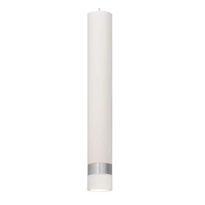 LED Chandelier on a string TUBA 3xGU10/4,8W/230V white/shiny chrome