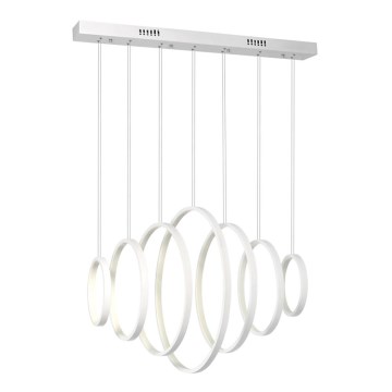 LED Chandelier on a string VERTIGO LED/86W/230V white