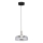 LED Chandelier on a string VETRO LED/6W/230V d. 23 cm grey/black
