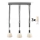 LED Chandelier on a string WENDY 3xG9/33W/230V