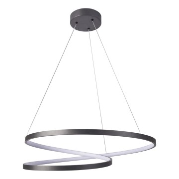 LED Chandelier on a string ZEFIRA LED/52W/230V 4000K d. 60 cm anthracite