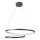 LED Chandelier on a string ZEFIRA LED/52W/230V 4000K d. 60 cm anthracite