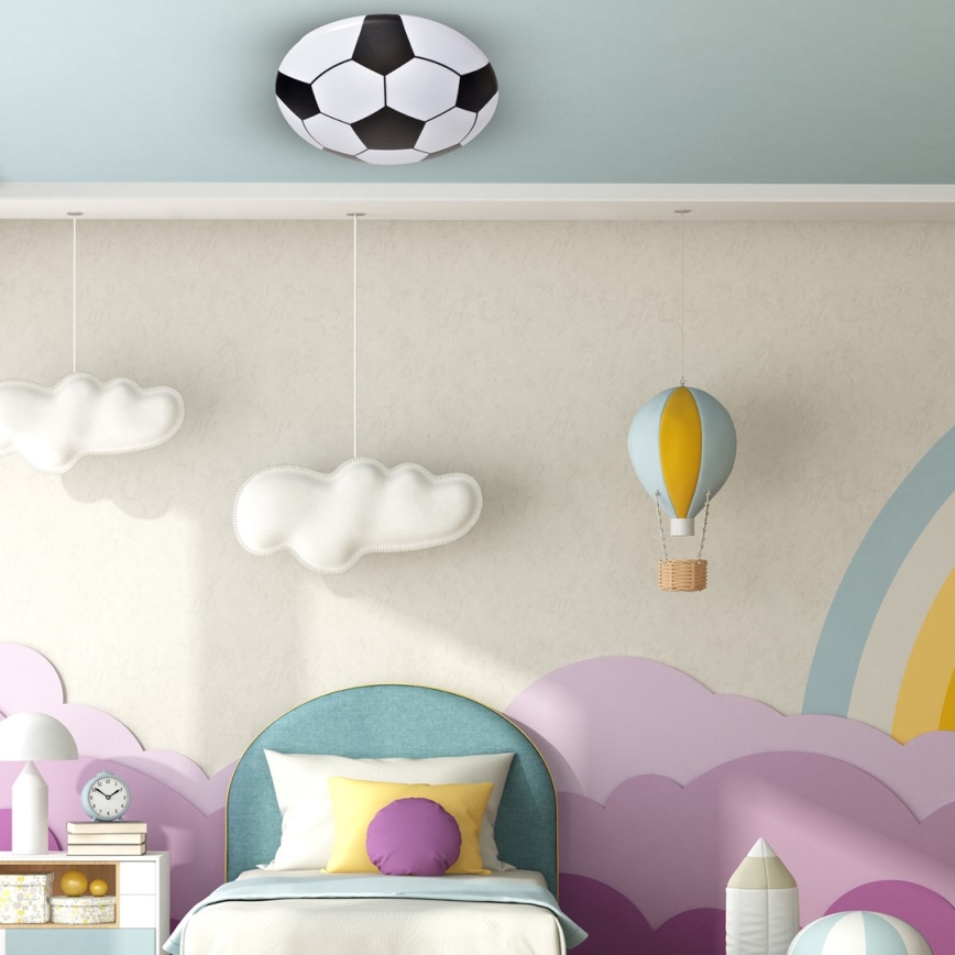 LED Children's ceiling light BALL LED/18W/230V