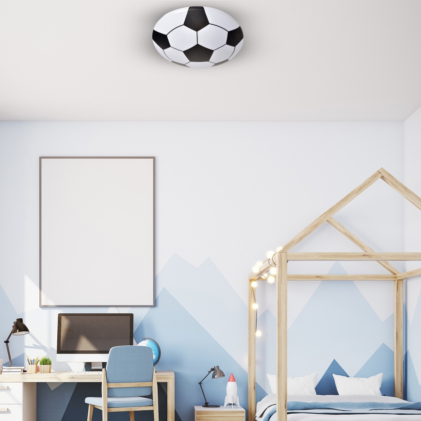 LED Children's ceiling light BALL LED/18W/230V