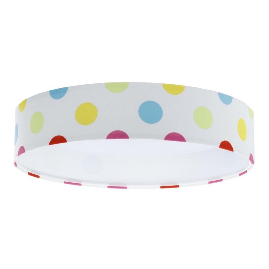 LED Children's ceiling light GALAXY KIDS LED/24W/230V dots colorful