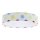 LED Children's ceiling light GALAXY KIDS LED/24W/230V dots colorful