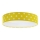 LED Children's ceiling light GALAXY KIDS LED/24W/230V dots yellow/white