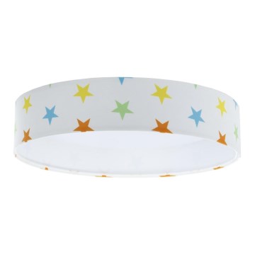 LED Children's ceiling light GALAXY KIDS LED/24W/230V stars colorful