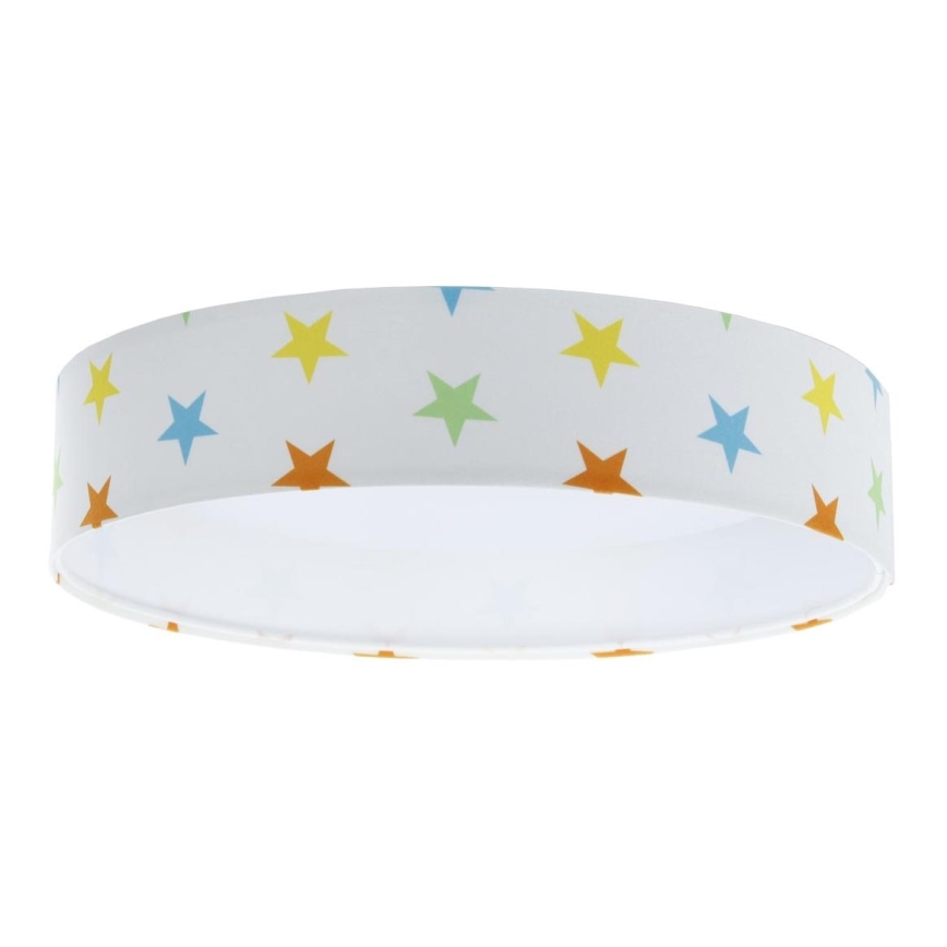 LED Children's ceiling light GALAXY KIDS LED/24W/230V stars colorful