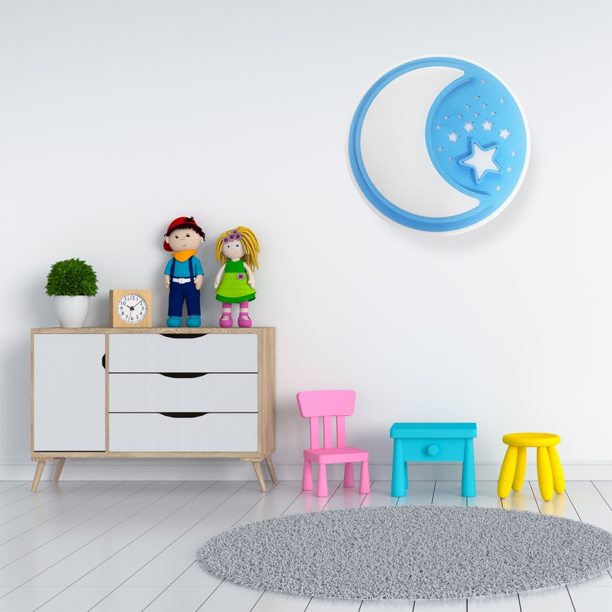 LED Children's dimmable ceiling light NOTTE LED/40W/230V + remote control