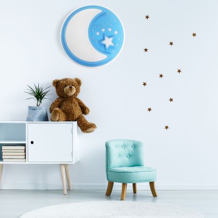 LED Children's dimmable ceiling light NOTTE LED/40W/230V + remote control