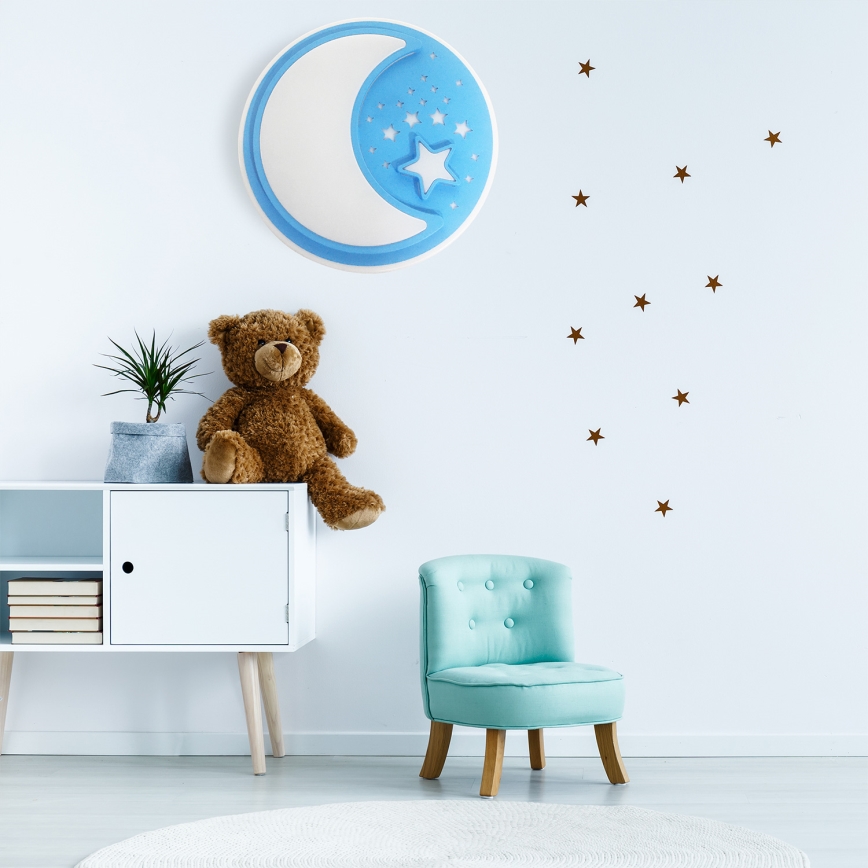 LED Children's dimmable ceiling light NOTTE LED/40W/230V + remote control