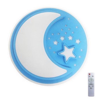 LED Children's dimmable ceiling light NOTTE LED/40W/230V + remote control