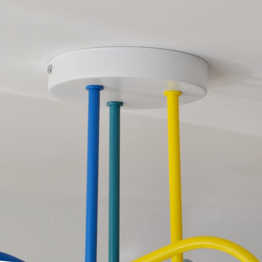 LED Children's surface-mounted chandelier OXFORD 3xE27/15W/230V