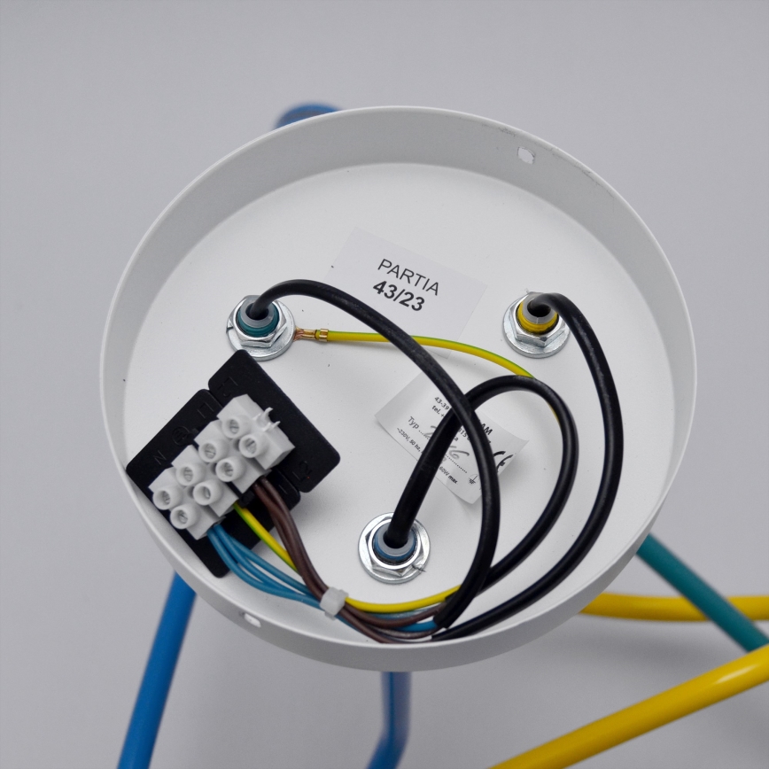 LED Children's surface-mounted chandelier OXFORD 3xE27/15W/230V