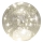 LED Christmas bauble, 20 LEDs / 3×AA, Ø 15 cm