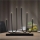 LED Christmas Candle Holder 6xLED/2xAA Black