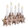LED Christmas candlestick 5xLED/2xAA