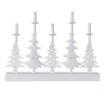 LED Christmas candlestick LED/2xAA white
