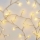 LED Christmas chain 100xLED/3xAA 2,7m warm white