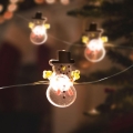 LED Christmas chain 10xLED/2xAA 1,2m warm white