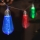 LED Christmas chain 10xLED/2xAA 2,2m multicolor