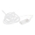 LED Christmas chain 20xLED 2,3m warm white