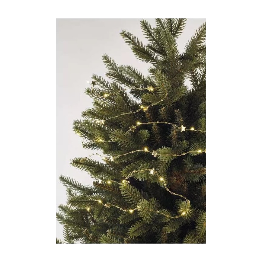 LED Christmas chain 20xLED/2xAA 2,2 m warm white