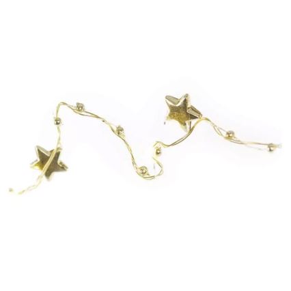 LED Christmas chain 20xLED/2xAA 2,2 m warm white