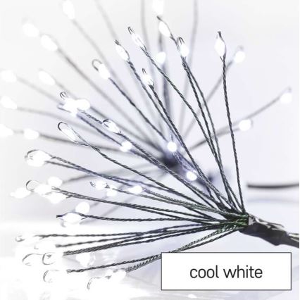LED Christmas chain 300xLED/8,2m cool white