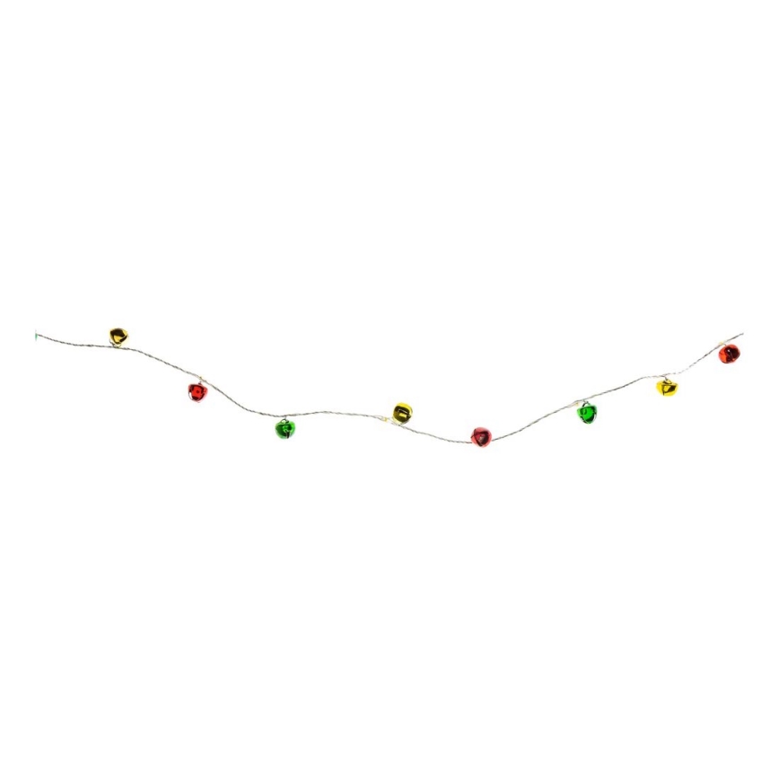 LED Christmas chain 40xLED/3xAA 4,3m warm white