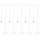LED Christmas curtain 115 LEDs / 1.35 W 6.85 x 1.05 m warm white