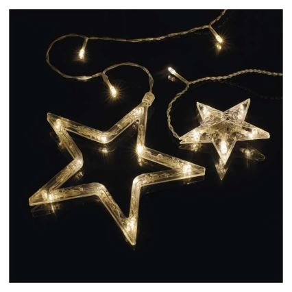 LED Christmas curtain 115 LEDs / 1.35 W 6.85 x 1.05 m warm white