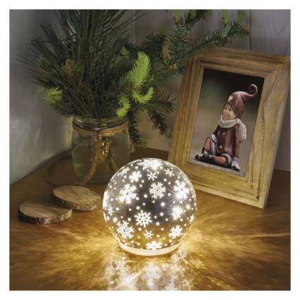 LED Christmas Curtain Lights 70xLED/3,6W 567x125 cm Warm White