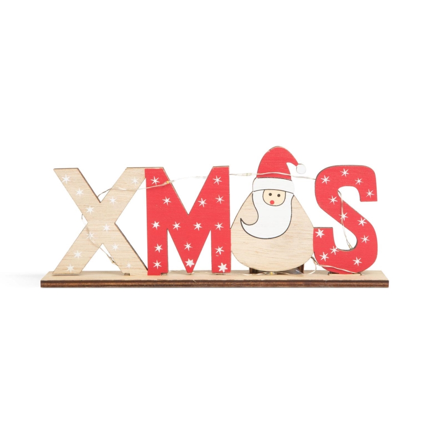 LED Christmas decoration 10xLED/3xLR44