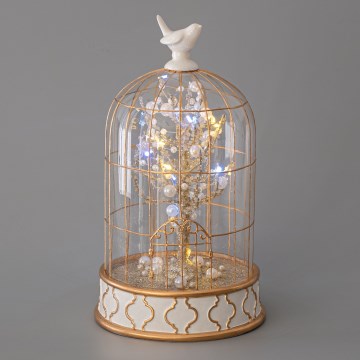 LED Christmas decoration 12xLED/3xAAA warm white