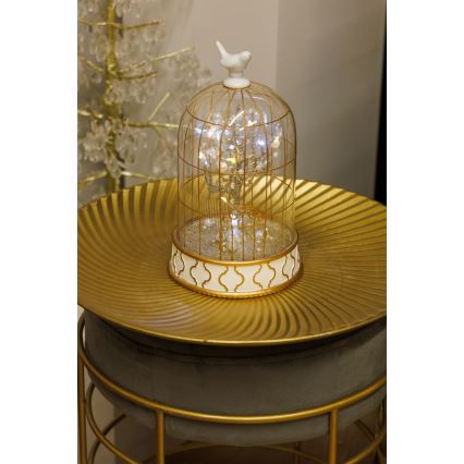 LED Christmas decoration 12xLED/3xAAA warm white