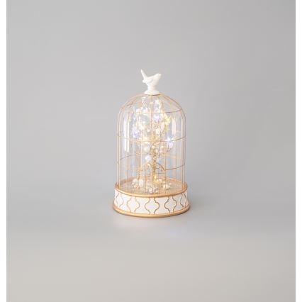 LED Christmas decoration 12xLED/3xAAA warm white