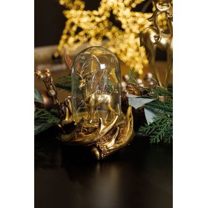 LED Christmas decoration 12xLED/3xAAA warm white