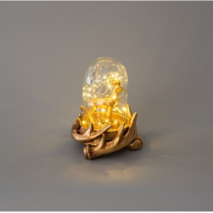 LED Christmas decoration 12xLED/3xAAA warm white
