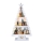 LED Christmas decoration 13xLED/2xAA wooden tree