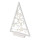 LED Christmas decoration 15xLED/2xAA tree