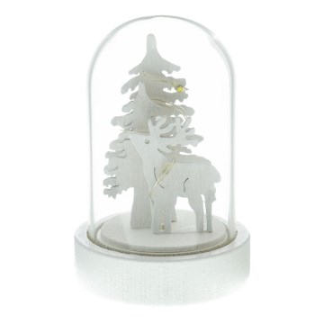 LED Christmas decoration 1xLED/1xCR2032 warm white